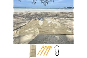 GooD ELEMENT, Beach mat sand free waterproof, 200x140, Compact picnic blanket, UV protected sun shade, Beach mats, Sunbathing mat, Large picnic blanket waterproof, Beach sheet, Beach accessories