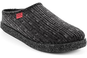 Andrés Machado - Kapcie domowe dla mężczyzn i kobiet - AM001 - Kapcie - Dla dorosłych Unisex - Odporna i antypoślizgowa gumowa podeszwa - UE 26 do UE 50