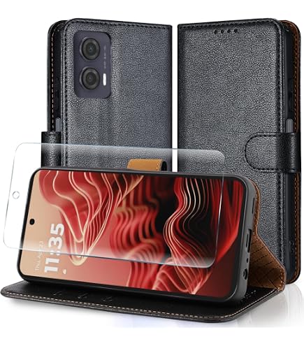 Lankashin Vera Pelle Stand Portafoglio Cover per LG Wing 5G 6.8 Premium Caso Case Copertina Custodia Guscio Gel TPU Silicone Protettiva Anti Urto e Graffi (Marrone