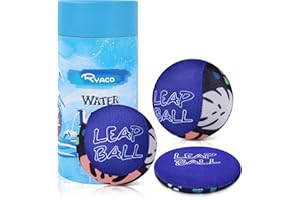 ‎RYACO Ryaco Wasserbälle Sprungball – 3 Stück Wasserball Bouncing Ball für Kinder und Erwachsene – Wasserspielzeug Wasserhüpfball für Pool und Meer – Wasserball Kinder Klein Strandball Neoprenball