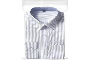 XINSHENG Sacchetti in Plastica Trasparente Richiudibili 40x50cm 15Pezzi Grandi Dimensioni Sacchetto Sigillato Borsa con Chiusura a Cerniera Applicano a Piumini, Coperte, Deposito di Vestiti