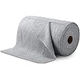 Hyndrix Microfiber Cleaning Cloth Roll 20 Pack - Reusable Paper Towels Washable Roll Tear Away for Kitchen Car 25 * 25 cm (Grey) (1 roll)