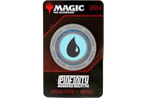 Pinfinity PFMTG004 Magic The Gathering-Blue Mana Crest Augmented Reality Pin