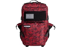 ELITRAINX V2 Sac à dos tactique militaire 45L imperméable à l'eau Cross-Training Voyage en plein air Sports Gym Portable Oxford 900D by ELITEX TRAINING