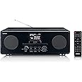 Lenco DIR 260 Internet radio con W-LAN - Radio digitale con Bluetooth e Wi-Fi - Radio DAB+/FM - Lettore CD - AUX - Funzione s