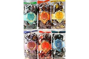 SIL INTERIORS 6 Pot Pourri Fragrance Bags - Lavender Rose Ocean Jasmine Blossom Sandalwood