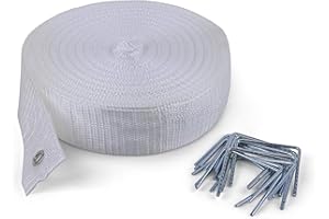 POLANIK Bande de délimitation - pour la délimitation de secteurs - Blanc - 25 m