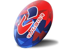 RUGBIER – Balón de Rugby Profesional T5 Match – Alta Gama - Competición y Entrenamiento - Categorías Masculinas y Equipos Senior – Steel Strong