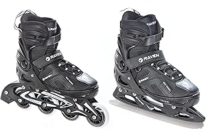 ‎RAVEN RAVEN Pulse 2in1 Schlittschuhe Inline Skates Inliner für Kinder und Erwachsene verstellbar
