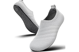 Sosenfer Chaussures Homme Femme Maison Pantoufle pour Intérieur Semelle Antidérapante Slip-on Slippers Unisex