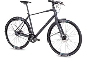 ‎AIRTRACKS Airtracks Herren Trekking Fahrrad 28 Zoll Citybike UR.2880 Urbanbike Gates Carbon Drive Belt Shimano Nexus 8 - Rahmenhöhen 53cm, 58cm - Modell 2024