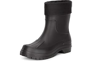Ladeheid Gummistiefel Herren halbhoch federleichte Eva Thermo gefüttert LA-765