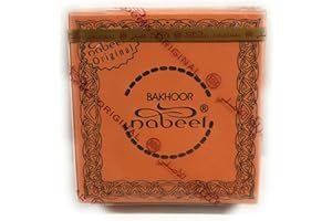 Nabeel Perfumes Heritage Collection Bakhoor Nabeel Incense 40 g, White, 4INP040102