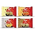 Bambino Soan Papdi Assorted Combo Pack of 4 (200 Gms X Pack of 4 800 Gms) Soan Papdi Butterscotch,Orange,Duet,Pineapple