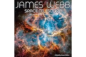 James Webb Space Telescope 2025 Astronomy Wall Calendar (12"x12") - Images from NASA's Newest Telescope