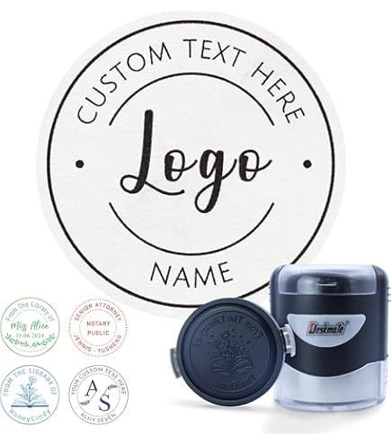 Timbro Autoinchiostrante Lettera M - Blu Conchiglia, 7mm Per Scrapbooking - Foto 6