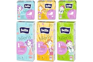 ‎BELLA bella for Teens erste Periode-Box mit Slipeinlagen (3x20 Stück) und Ultra Damenbinden (3x10 Stück)