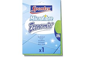 Spontex Microfibre Economic ściereczka podłogowa, 1 sztuka – ściereczka podłogowa z mikrofibry XXL