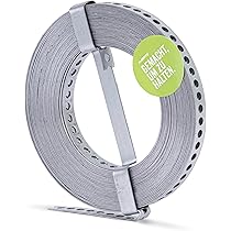 Nastro Forato In Acciaio Zincato - 20mm X 10m, Fori Ogni 12mm - Foto 9