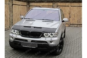 AB-00398 Auto-Bra Compatible con BMW X5 E53 1999-2006 Protectores de capó Bonnet Bra Tuning
