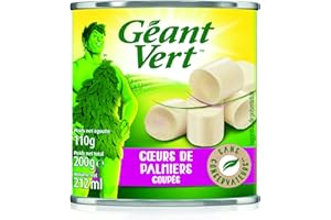 Géant vert Cœur de Palmier Coupé Boîte 1/4 200 g