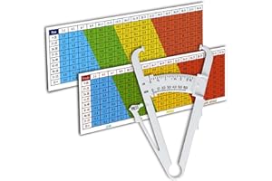 CZ STORE®-Adipomètre-✮✮GARANTIE A VIE✮✮-Pince mesure graisse corporel et taux de masse grasse-✮OFFERT:PDF Guide d'utilisation et tableau d'interprétation en Français+ PDF 10 exercices brûle graisse✮