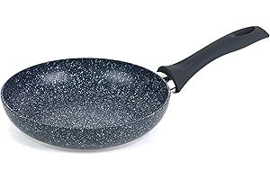 Russell Hobbs RH00840EU7 Antihaftbeschichtete Bratpfanne – 20 cm Kochtopf, Aluminium Induktionspfanne, Einfache Reinigung, Omelettpfanne mit Bakelitgriff, Kochen Sie mit weniger Öl, Nightfall Stone