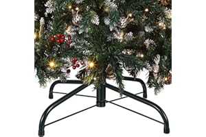 CABILOCK Soporte para árbol de Navidad, soporte para abeto, estructura base para árbol de Navidad: pequeño soporte para árbol de Navidad, árbol artificial, soporte de árbol para el árbol de Navidad, piezas de