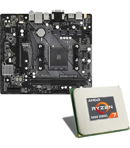Bundle Ryzen 7 5700X 8X 3.4GHz Processor ASUS Prime B450-Plus