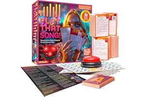 Play That Song! – Neues Musikpartyspiel - 500 Playcards, 3000 Fragen - Musik Quiz Spiel mit App, QR-Code & Buzzer - Heitere Hitstar Partyspiele für Erwachsene, Jugendliche, Familien & Geburtstage
