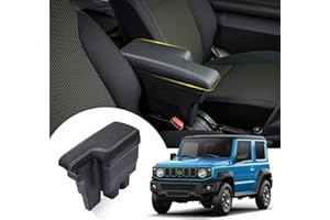 CDEFG Compatibile con Suzuki Jimny JB64 JB74 2018-2023 2024 Vano Portaoggetti da Bracciolo, Scatola di Controllo Centrale del Bracciolo Scatola di Immagazzinaggio Accessori jimny per Auto
