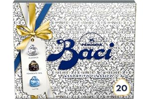 BACI PERUGINA Cioccolatini Assortiti ripieni al Gianduia, Scatola Regalo Classica 250g
