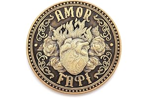 ASVP Shop Moneta Amor Fati - Moneta stoica - Moneta sfida per la pratica stoica quotidiana