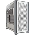 Corsair 4000D Airflow Chasis ATX Semitorre con Cristal Templado, Panel Frontal con Un Caudal de Aire Elevado y Lateral, Dos V