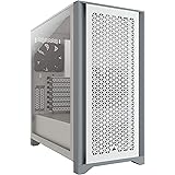 Corsair 4000D Airflow Chasis ATX Semitorre con Cristal Templado, Panel Frontal con Un Caudal de Aire Elevado y Lateral, Dos V