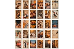 ‎ARTFAVES ARTFAVES® Postkarten Set - Nostalgische Weihnachten - 30 verschiedene Foto-Postkarten mit weihnachtlichen Fotomotiven, Vintage, Nostalgie, Fotografie - DIN A6