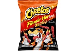 Cheetos Spciy Flamin Hot Crunchy 8oz/226.8g US IMPORT
