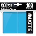 Ultra Pro E-15615 Eclipse Standard Matte Sleeves 100 Pack-Sky Blue