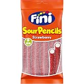 Fini Treats - Red Rellepica Licorice Sour Strawberry Flavor 125g