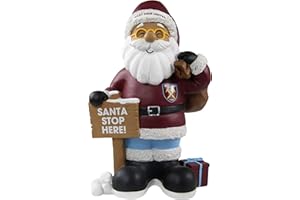 Forever Collectibles UK FOCO WEST HAM FC 10 INCH RESIN HIGH END SANTA WH