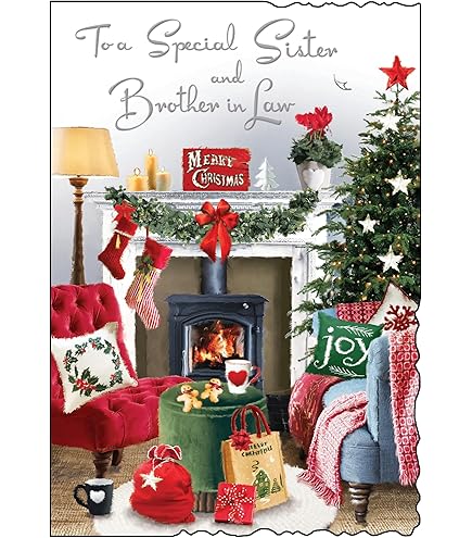 Jonny Javelin Biglietto Di Natale Con Auguri - Strada Innevata, Fustellato, Lamina D'Argento E Glitter - 138x188mm
