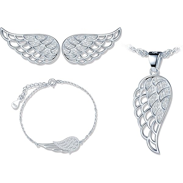 Bracelet Argent Sterling Aile D'ange Silverly - Jonc Fin Empilable Neuf Avec étiquettes