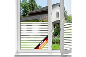 d-c-fix vinilo adhesivo para cristales ventanas Linia estático opaco translúcido privacidad decorativo para mampara de ducha baño lámina pegatina 67,5 cm x 1,5 m