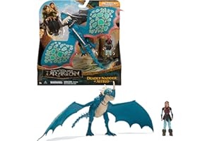 Dreamworks How to Train your Dragon, Wikinger und Drachen Actionfiguren-Set, Sturmpfeil & Astrid, Spielzeug für Kinder ab 4 Jahren