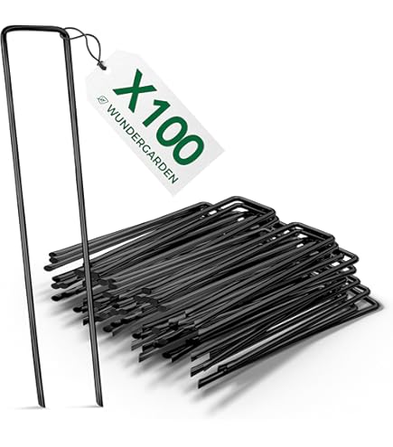 Lot De 200 Agrafe Toile Paillage - Pack De 200 Agrafes