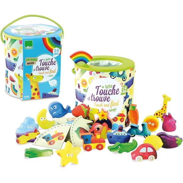 Vilac Puzzle In Legno Per Bambini - Multicolore, Gioco Educativo Per Stimolare Concentrazione E Coordinazione