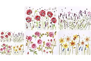 TAMERSGIFTS Sets of 4 Placemats with 4 Matching Coasters (Floral Harmony Placemat Coaster Set)