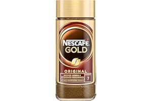 NESCAFÉ GOLD Original, löslicher Bohnenkaffee, Instant-Kaffee aus erlesenen Kaffeebohnen, koffeinhaltig, 1er Pack (1 x 100g)