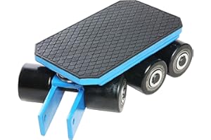 Pro-Lift-Werkzeuge 8t Panzerrollen Lenkfahrwerk Schwerlastroller 8000kg lenkbarer Maschinentransport Industrieroller Schwerlastfahrwerk 8 tonnen