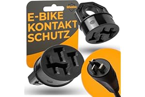 Wheeloo Kontaktschutz Abdeckung 2er Set für E-Bike Akku von Bosch - Ebike Kontakt Pin für Schutz vor Regen, Schmutz, Verbiegen